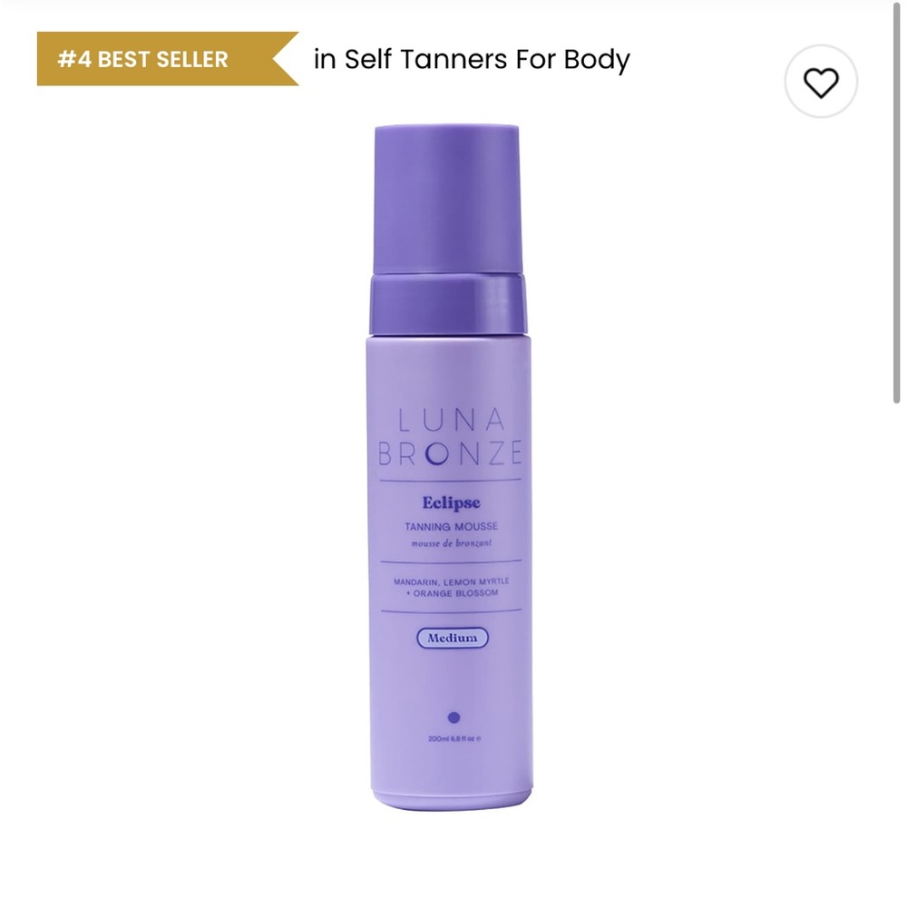 Eclipse Tanning Mousse - Purple
